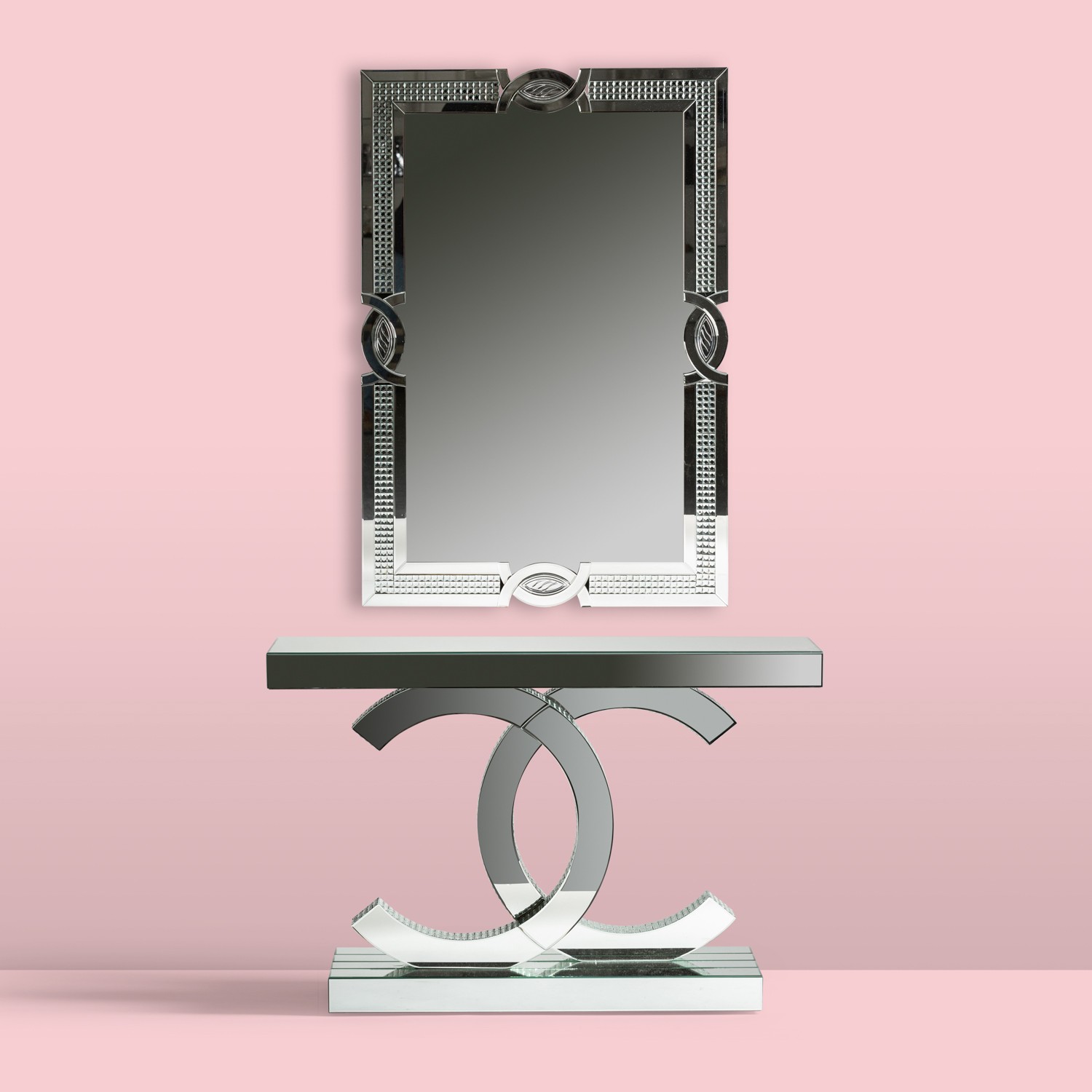 Consola Chanel Espejo con espejo de pared a juego