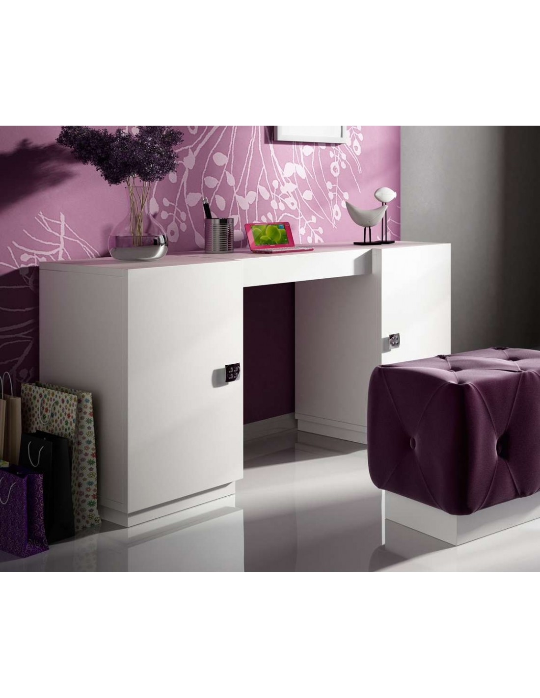 Mueble tocador de diseño moderno Franco Furniture T25