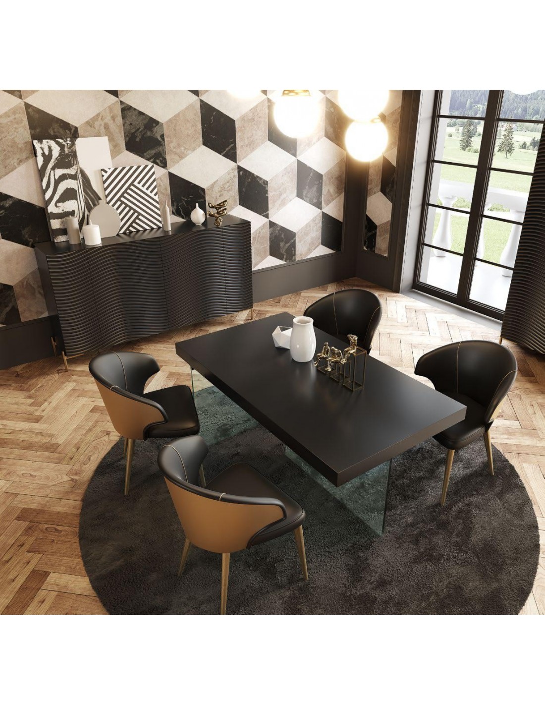 Mesa de comedor MX02 Promo Franco Furniture