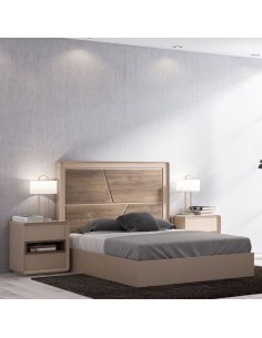Dormitorio de Matrimonio Roble y Blanco | Diseño Exclusivo
