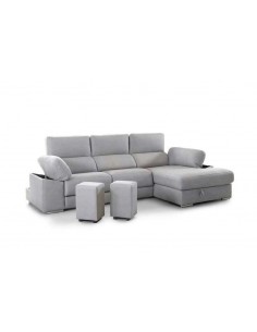 Sofá Chaise Longue con sistema relax