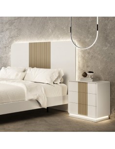 Dormitorio Curve de Franco Furniture | Colección Evolution