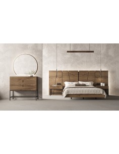 Dormitorio Nogaré de Franco Furniture
